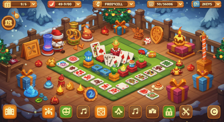 Freecell Christmas.